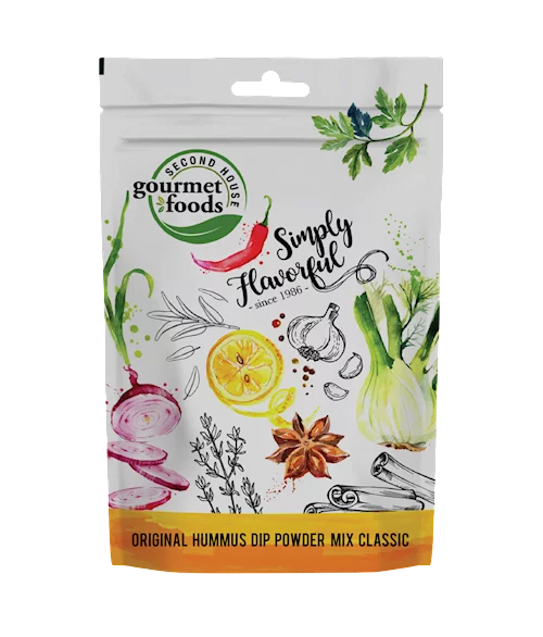 Second House Products - Original Hummus Dip Powder Mix Classic